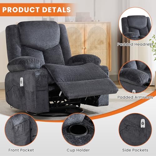 BOSMILLER Swivel Recliner Chair - Image 6