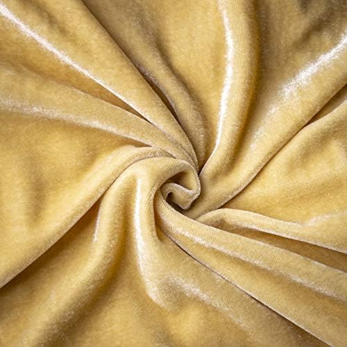 GLORY SEASON Velvet Throw Pillow Cover Soft Decorative Luxurious Solid Square - Image 4