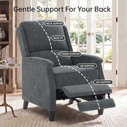 VKNOW Recliner Chair, Fabric Recliner - Image 3