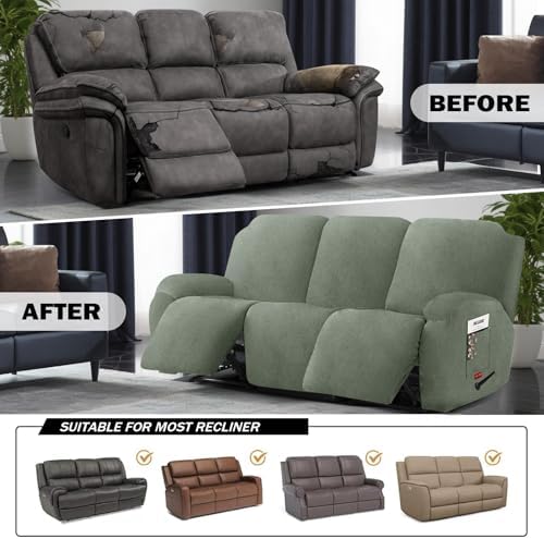 Stretch Recliner Sofa Cover - Image 4