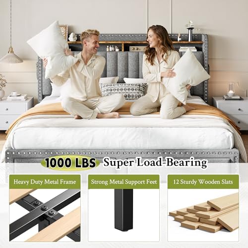 EnHomee King Size Bed Frame - Image 6