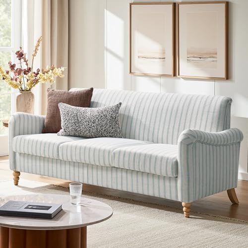 HULALA HOME Farmhouse Curved Couch by HULALAHOME