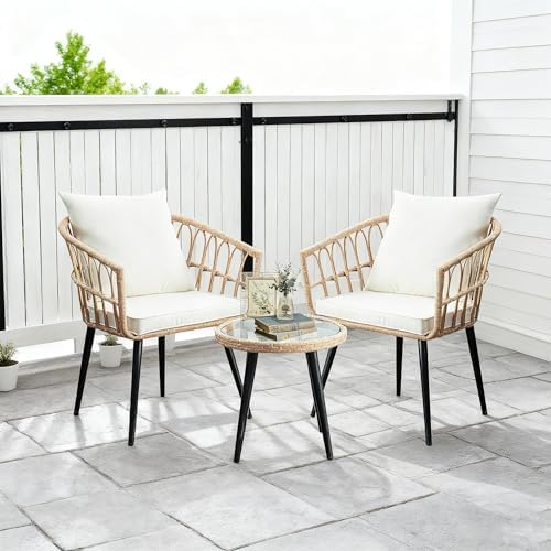 PORWEY 3 Piece Patio Bistro Set by PORWEY