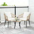 PORWEY 3 Piece Patio Bistro Set by PORWEY