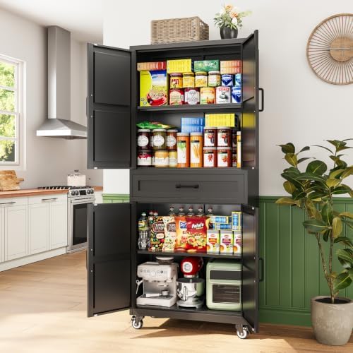 Letaya Metal Garage Storage Cabinet - Image 2