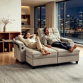 oaaktu Queen Size Sleeper Sofa Couch by Unknown