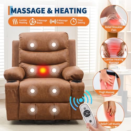 Garvee Oversized Power Lift Recliner Chair - Image 6