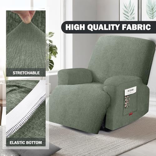 3 Pieces Stretch Recliner Chair Covers - Image 3