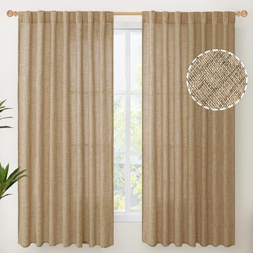 YoungsTex Light Filtering Linen Curtains by YoungsTex