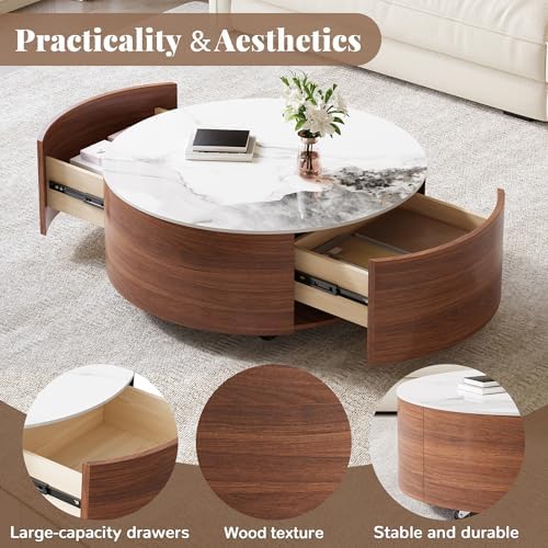 29.5" Coffee Table Living Room - Image 2