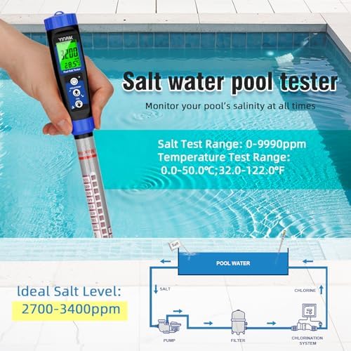 YINMIK Truncheon Salt Meter Digital Salinity Tester - Image 2
