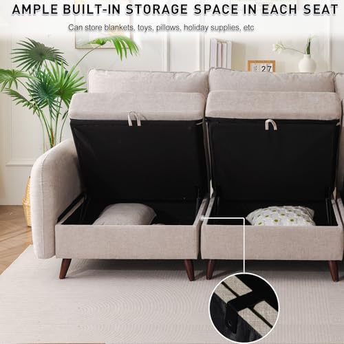 Rexulqo 73'' Modular Sectional Couch - Image 4