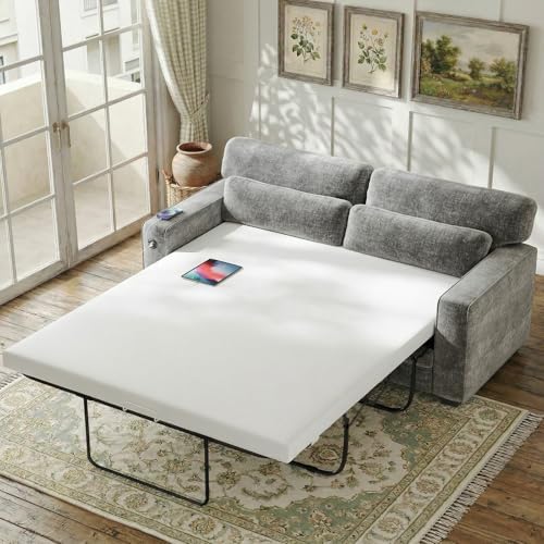 Marsail Pull Out Sofa Bed, Queen Size Sleeper Sofa - Image 2