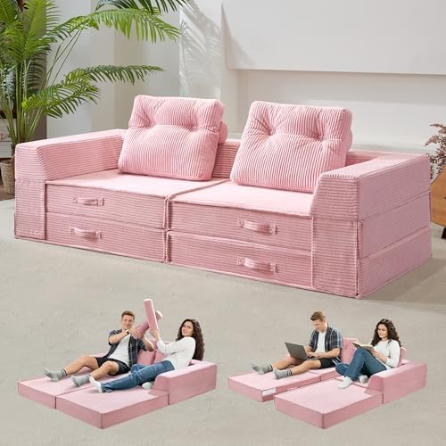 Folding Sofa Bed, Convertible Sleeper Chair Bed, Floor Sofa by HILERO
