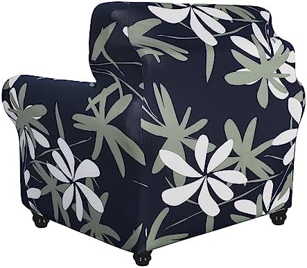SearchI Stretch Sofa Cover Printed Couch Covers, Floral Pattern 2 Piece - Image 2