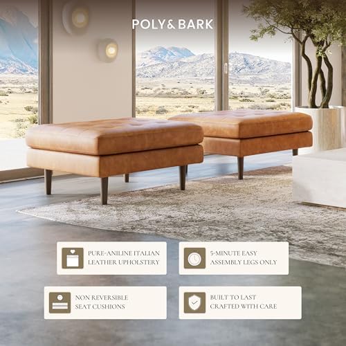 Poly & BARK Napa Ottoman - Image 6