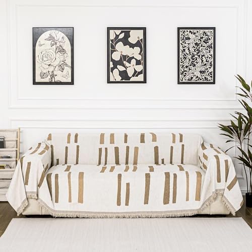 MYSKY HOME Sofa Covers for Sectional, L Shaped Sofa - Image 2