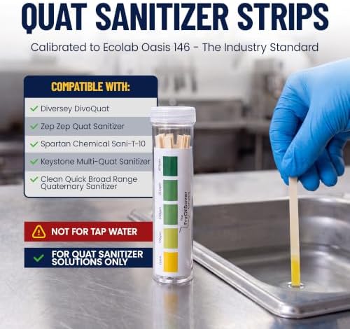 400 Pack Quat Sanitizer Test Strips - Image 3