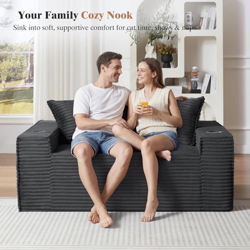 61 Boneless Sofa Couch Loveseat - Image 3