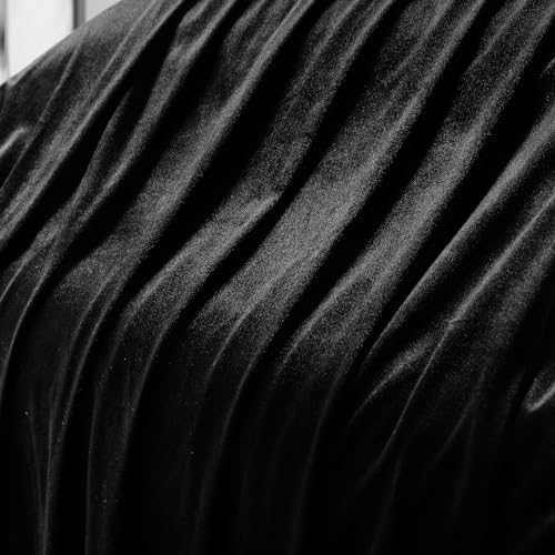 Black Velvet Fabric by The Yard, 3 Yards - Image 5