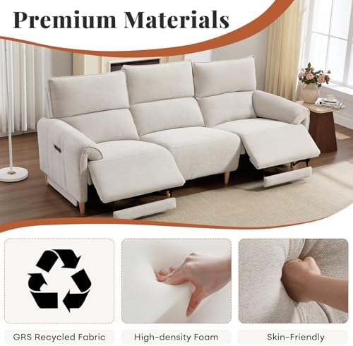 ANJ Power Recliner Sofa Cloud Couches - Image 5