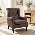 NicBex Tufted Wingback Accent Manual Single Lounge Recliner Chair by NicBex
