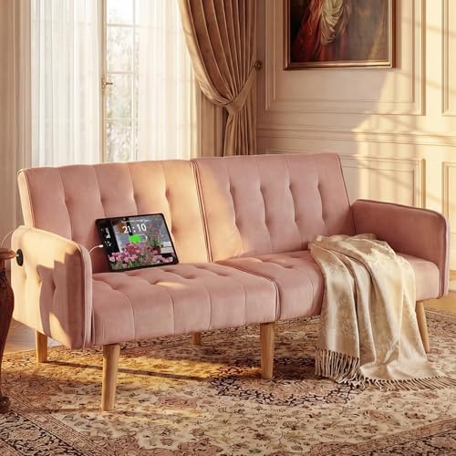 65'' Convertible Futon Sofa Bed by TYBOATLE