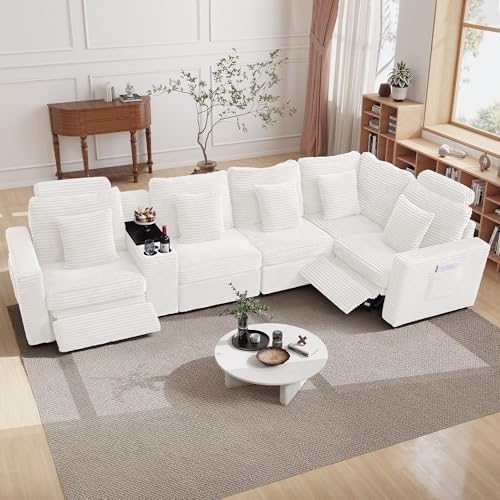 RARZOE Oversized Modular Sectional Sofa, 5-Seater L-Shaped - Image 4