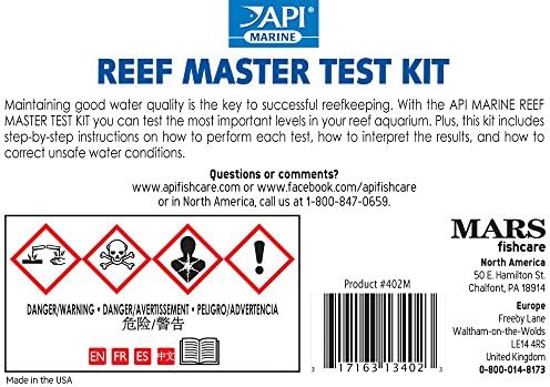 API REEF MASTER TEST KIT Reef Aquarium Water Test Kit 1-Count - Image 2