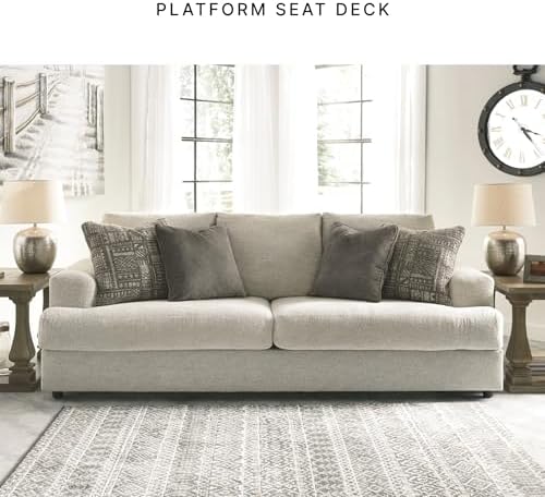 Signature Design by Ashley Soletren Chenille Sofa, No Assembly - Image 7