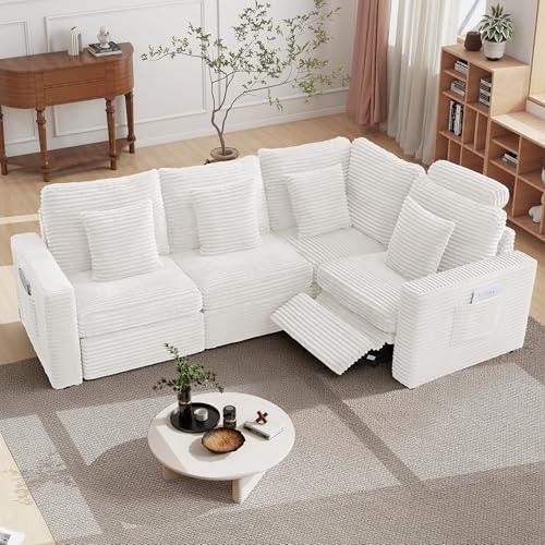 RARZOE Modular Sectional Couch Armless Seats Module, Modular Sofa 2 Armless - Image 6