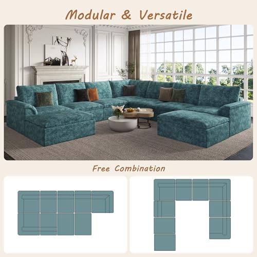 EASE MOOSE Boneless Couch for Living Room, Large Modular Sectional - Image 5