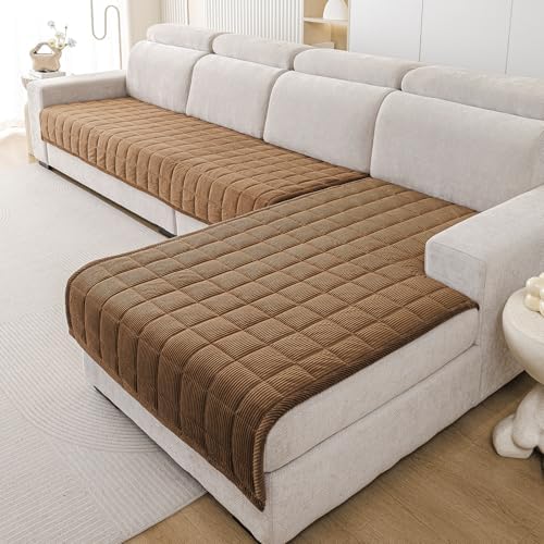 Couch Covers for Sectional Sofa, L Shaped Modular Couch Cover - Image 3