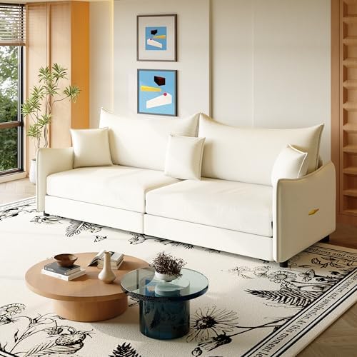 81.9" King Pull Out Sofa Bed, 3-in-1 Convertible Sleeper Sofa - Image 2