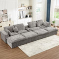 167.5" Oversized Boneless Sleeper Couch by fanzutuz