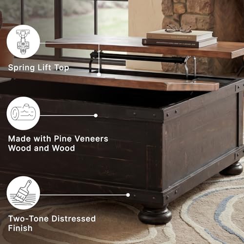 Signature Design by Ashley Lift Top Coffee Table - Image 4