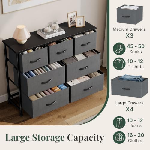 Fabric Dresser for Bedroom - Image 4