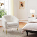 Yaheetech Barrel Accent Chair, Modern Cozy Vanity Chair by Yaheetech