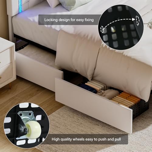 BarnFurin Full Size Bed Frame - Image 6