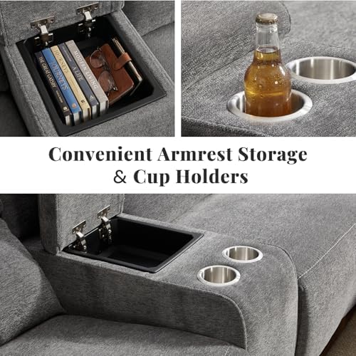 ANJ Power Recliner Sofa Cloud Couches - Image 4