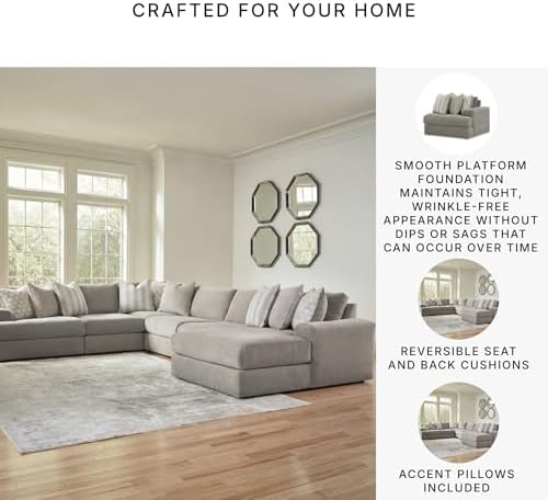 Signature Design by Ashley 6-Piece Modular Sectional Sofa - Image 4