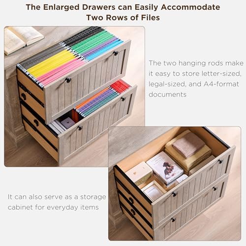 OKD Farmhouse Lateral File Cabinet - Image 4