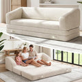 70” Folding Sofa Bed, 3-in-1 Convertible Triple Floor Couch Bed by AOLVDOW