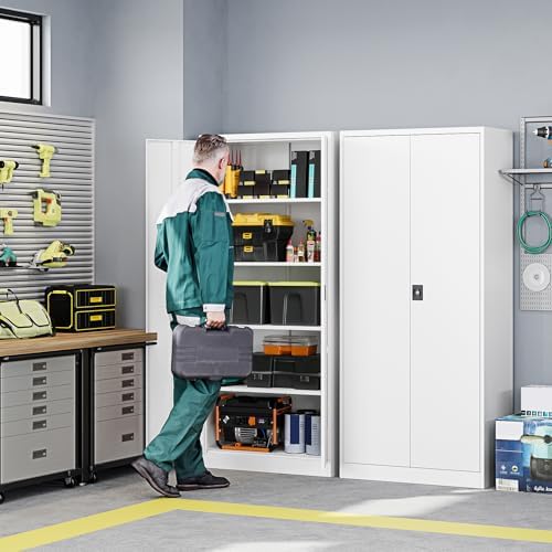 Letaya Metal Garage Storage Cabinets - Image 2
