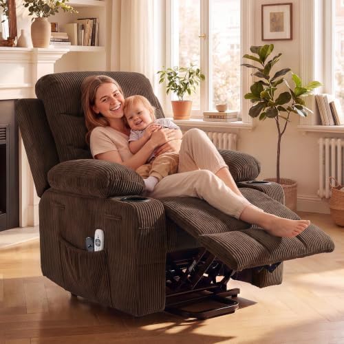Garvee Oversized Power Lift Recliner Chair - Image 4