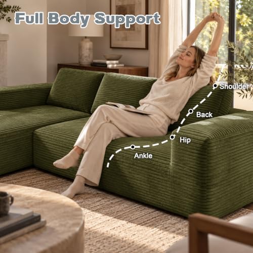 93" L-Shaped Modular Sectional Sofa - Image 6