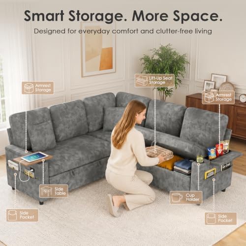 Dreamzie 81'' Modular Sectional Sofa - Image 5