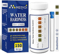 Water Hardness Test Kit, 150 Strips-Double Color Pads by MERYDI