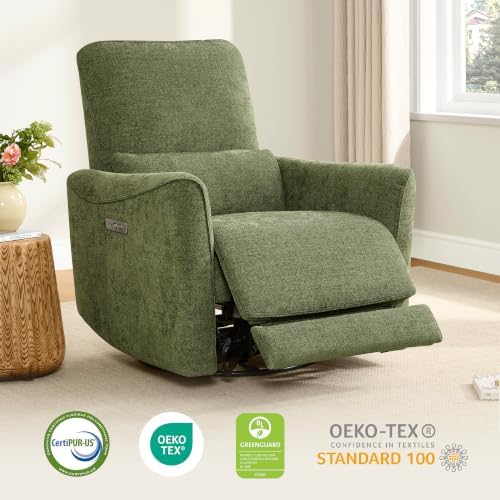CHITA Power Swivel Glider Recliner Chair - Image 5