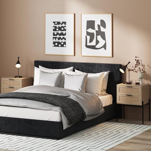 Nathan James Andrew End, Bedside or Side Table in Matte Light Oak Finish - Image 4